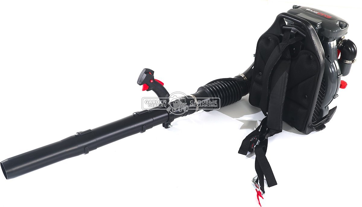 Воздуходувка бензиновая ранцевая EVOline BLG 80 BP (PRC, 79,4 куб.см., 4,5 л.с., 1190 м3/ч, 104 м/с, 11 кг)