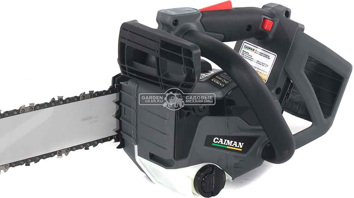 Пила аккумуляторная цепная Caiman ENO CSTi14 14&quot; без АКБ и ЗУ (RUS, BL 60В, Standart Connect, 3/8&quot;-1.1-52E, 2,0 кг.)