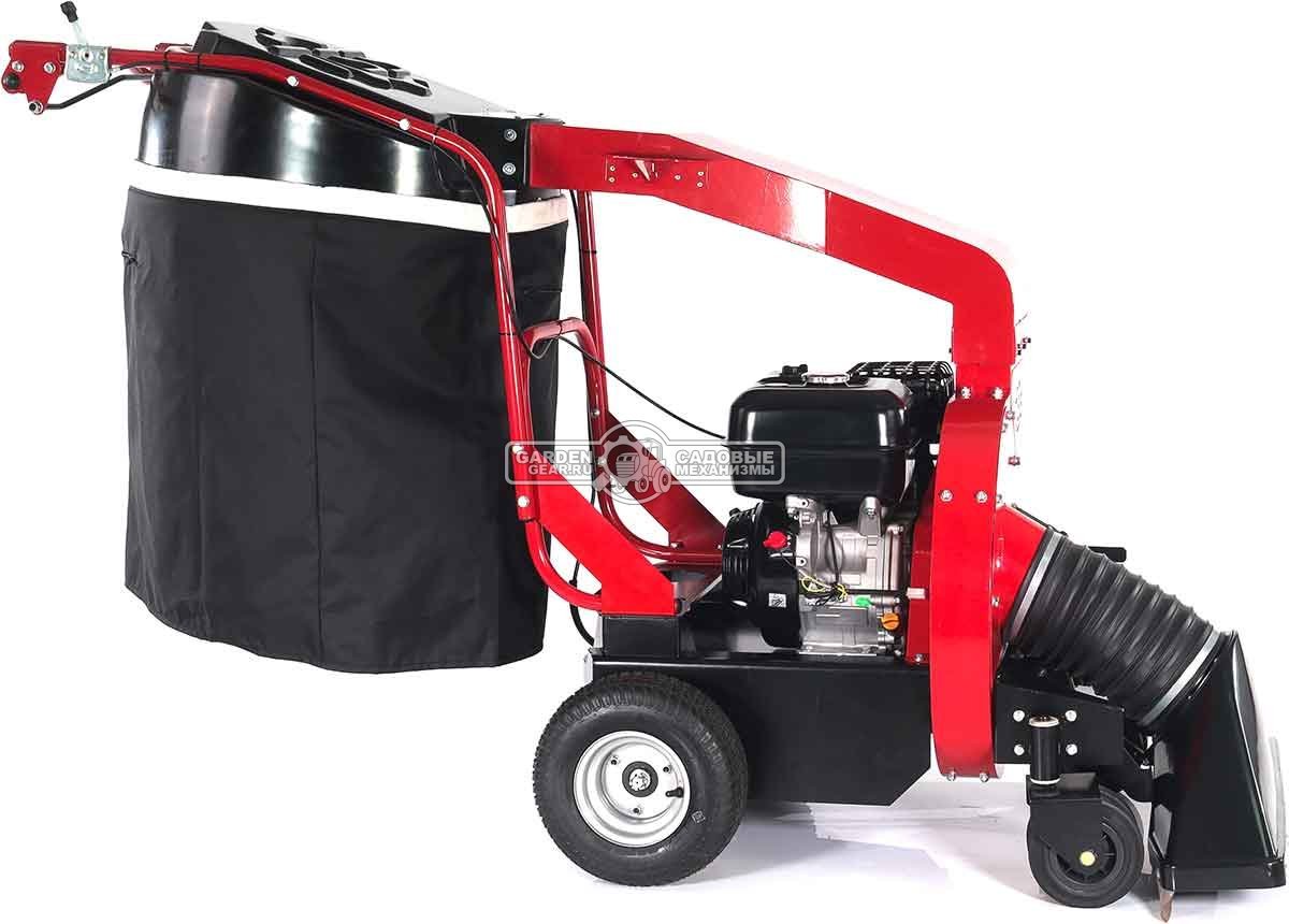 Садовый пылесос бензиновый TOSS LV-250 самоходный (RUS, 74 см., Evoline / Zongshen GB270, мусоросборник 290 л., 90 кг.)