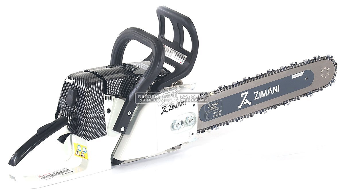 Бензопила ZimAni MS 260 Pro 16" (PRC, 50.2 куб.см., 2,6 кВт/3,5 л.с., 0.325", 1.6 мм, 67E, корпус Carbon Fiber, Elastostart, 4,8 кг.)