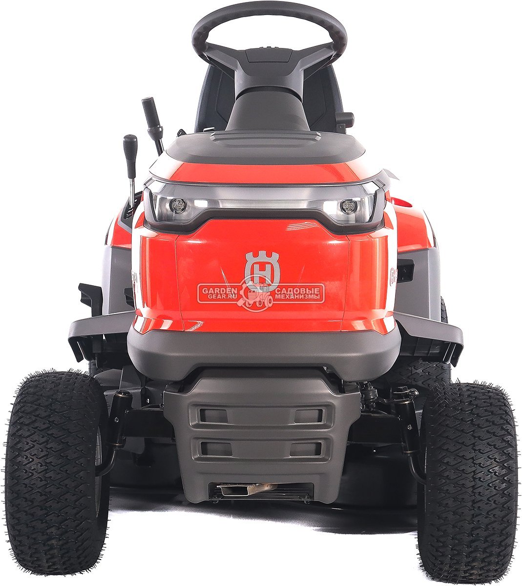 Садовый трактор Husqvarna TC 112 (PRC, Husqvarna 413AE, 413 куб.см., гидростатика, травосборник 220 л., ширина кошения 95 см, 198 кг.)