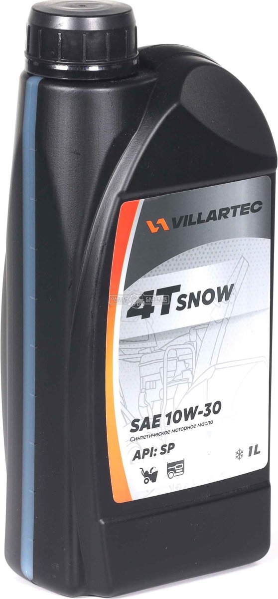 Масло зимнее 4-тактное Villartec 4T Snow SAE 10W-30 синтетическое 1 л.