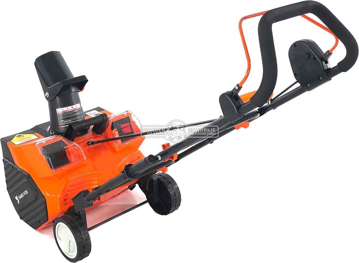 Снегоуборщик аккумуляторный Yard Fox 4625E Basic с 2 АКБ 4 А/ч и ЗУ (PRC, BL 2х20В, ширина 46 см, фара, 2 порта для АКБ, 20 кг)