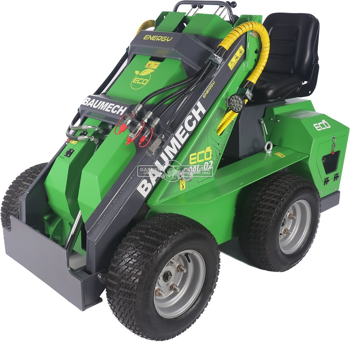 Универсальная машина мини-погрузчик Baumech ML-02 Eco с электродвигателем