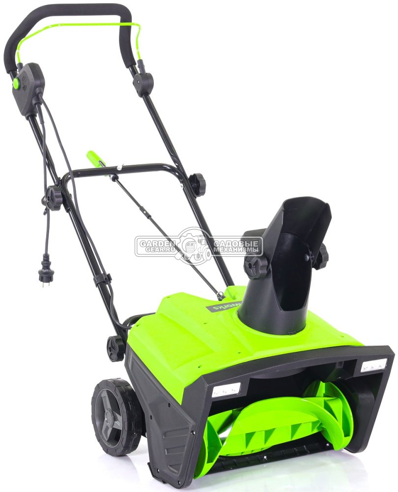 Снегоуборщик электрический Greenworks SN2300 - купить, цена - 20 990 р.,  отзывы, инструкция и фото в интернет-магазине Садовые Механизмы.