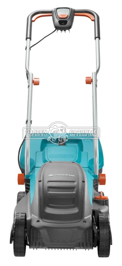 Газонокосилка электрическая Gardena PowerMax 1200/32 (PRC, 1200 Вт., 32 см., пластик, 29 л., 8.3 кг)