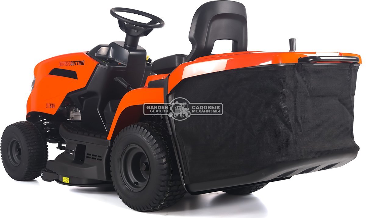 Садовый трактор Daewoo DLT 84M (PRC, Stiga ST400, 414 куб.см., механика, ширина кошения 84 см., травосборник 200 л., мульчирование, 190,5 кг.)