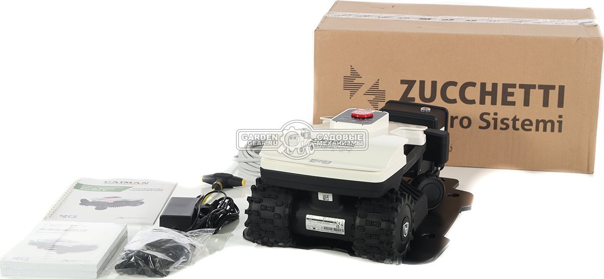 Газонокосилка робот Caiman Ambrogio Twenty Elite (ITA, площадь газона до 1000 м2, нож 18 см., GPS, Bluetooth, алгоритм умной стрижки, вес 7,3 кг.)