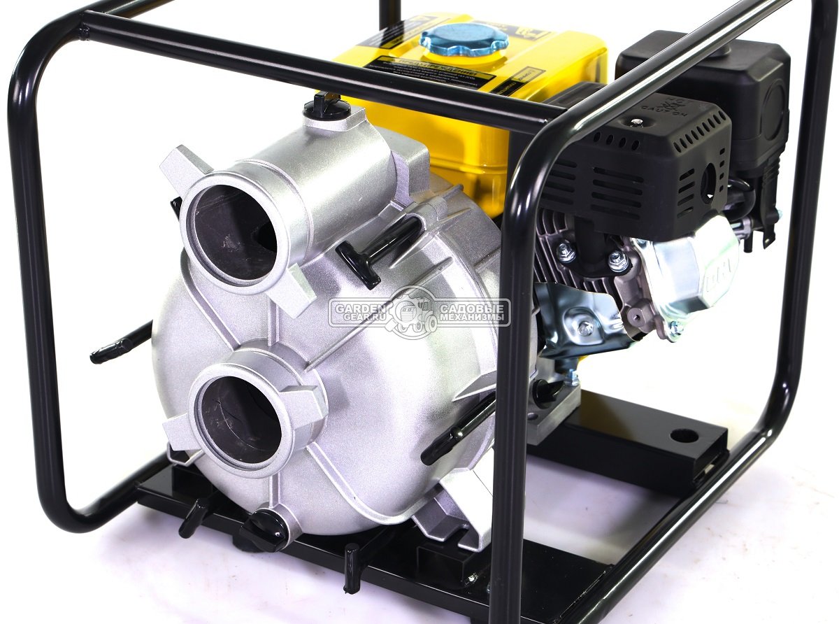 Мотопомпа бензиновая Champion GTP80 Pro для грязной воды (PRC, Champion, 208 куб.см., 1300 л/мин, 3", 26 м, 34,3 кг.)