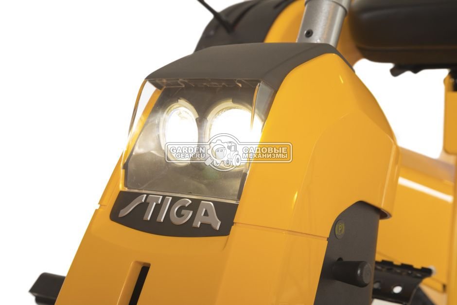 Садовый райдер Stiga Park 740 PWX 4WD без деки (ITA, B&S Vanguard 18, V-Twin, 570 куб.см., гидростатика, полный привод, 221 кг.)