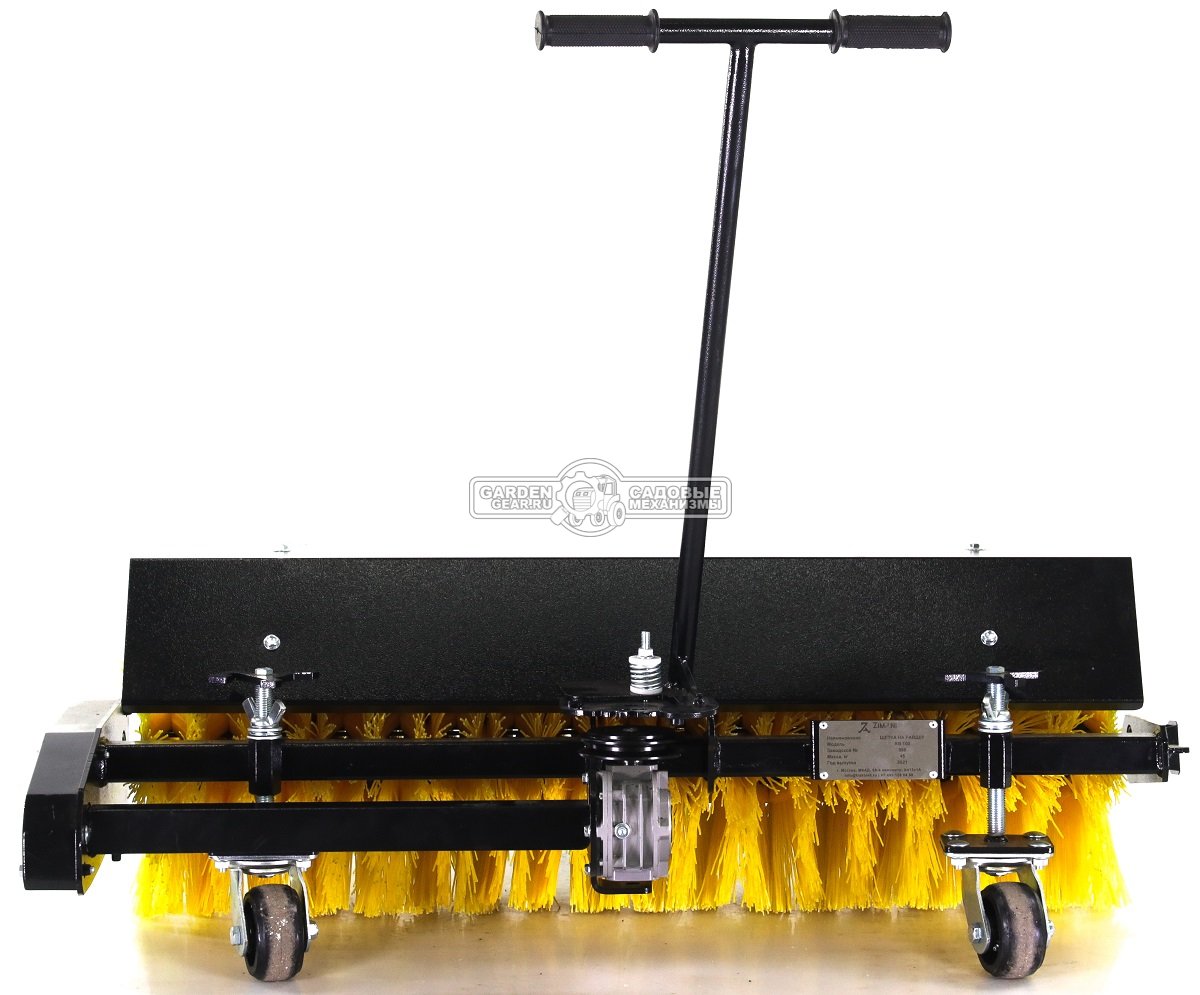 Щетка ZimAni RB-100 для райдеров Husqvarna / Stiga в комплекте с защитой от брызг (для установки требуется монтажная рама)