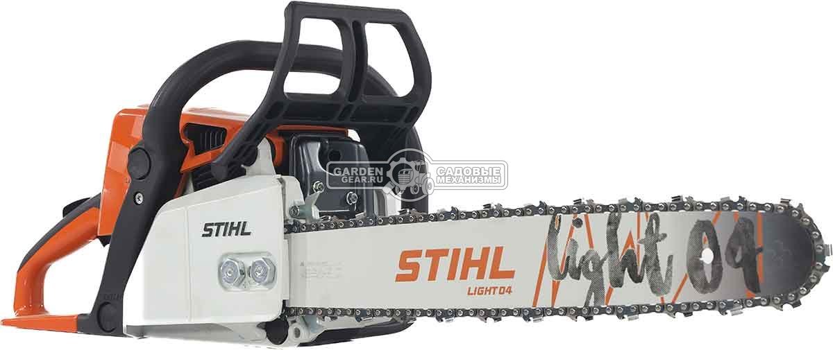 Бензопила Stihl MS 230 18" (PRC, 40.2 куб.см., 2.0 кВт/2.7 л.с., 3/8", 1.3 мм, 61E, 4.6 кг)