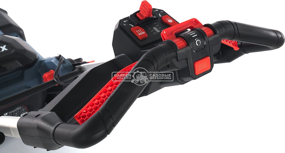 Снегоуборщик аккумуляторный Senix STX6-H-EU с АКБ 6 А/ч и ЗУ (PRC, Li-ion BL 60В, 3500 Вт, ширина 53 см, LED фара, подогрев рукоятки, 15 кг)