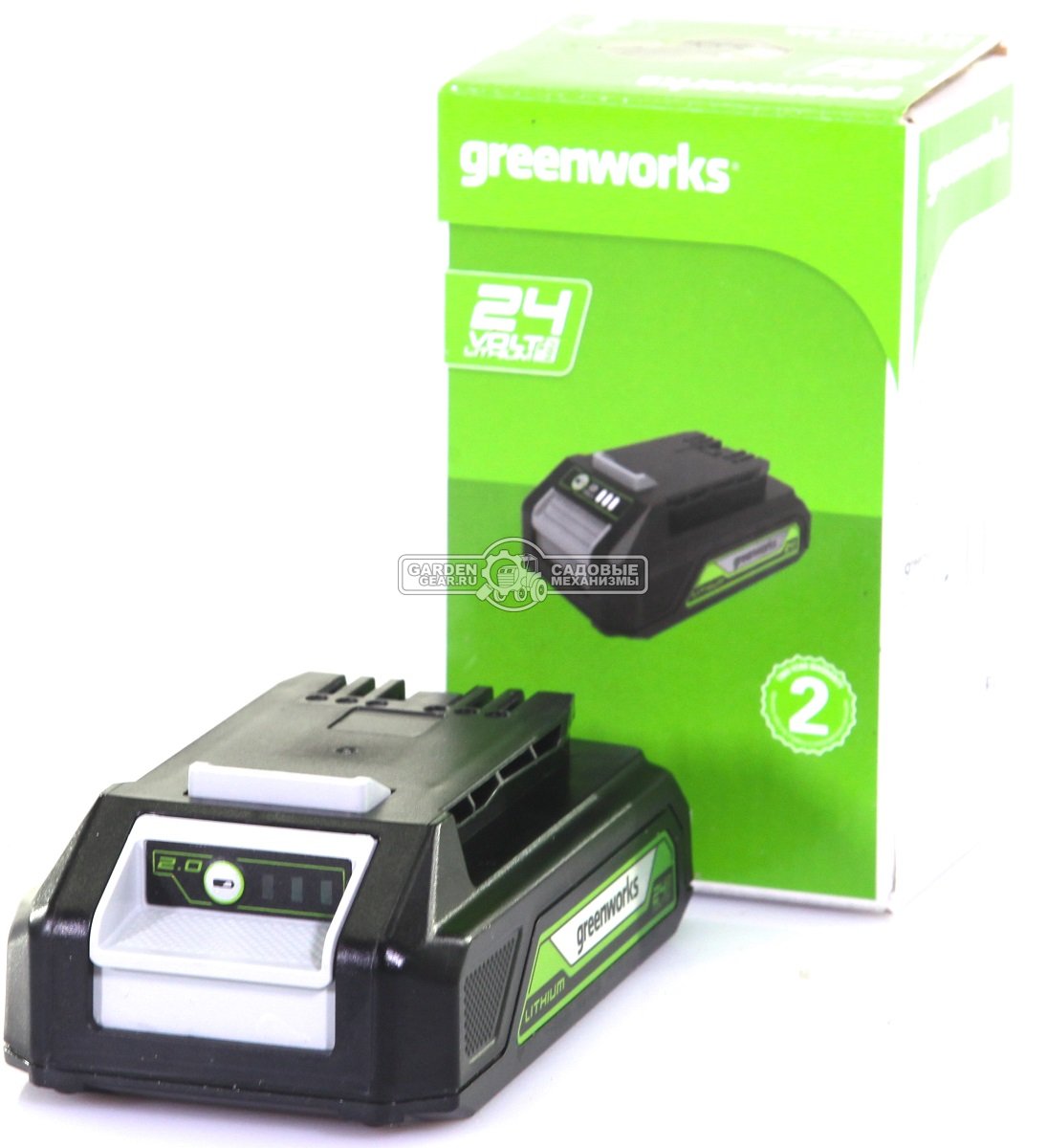 Аккумулятор GreenWorks G24B2 (PRC, Li-ion, 24V, 2 А/ч)