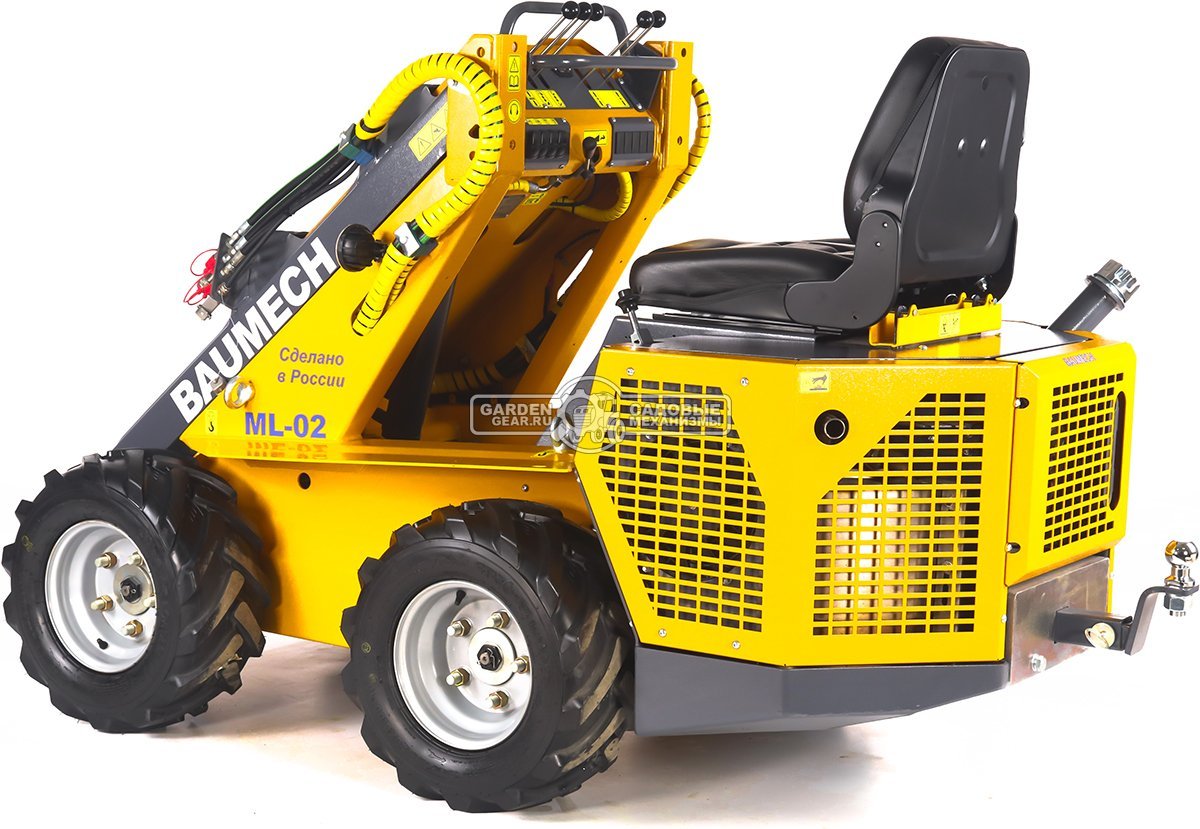 Универсальная машина мини-погрузчик Baumech ML-02 Pro с двигателем Zongshen GB750 EFI V-Twin инжектор