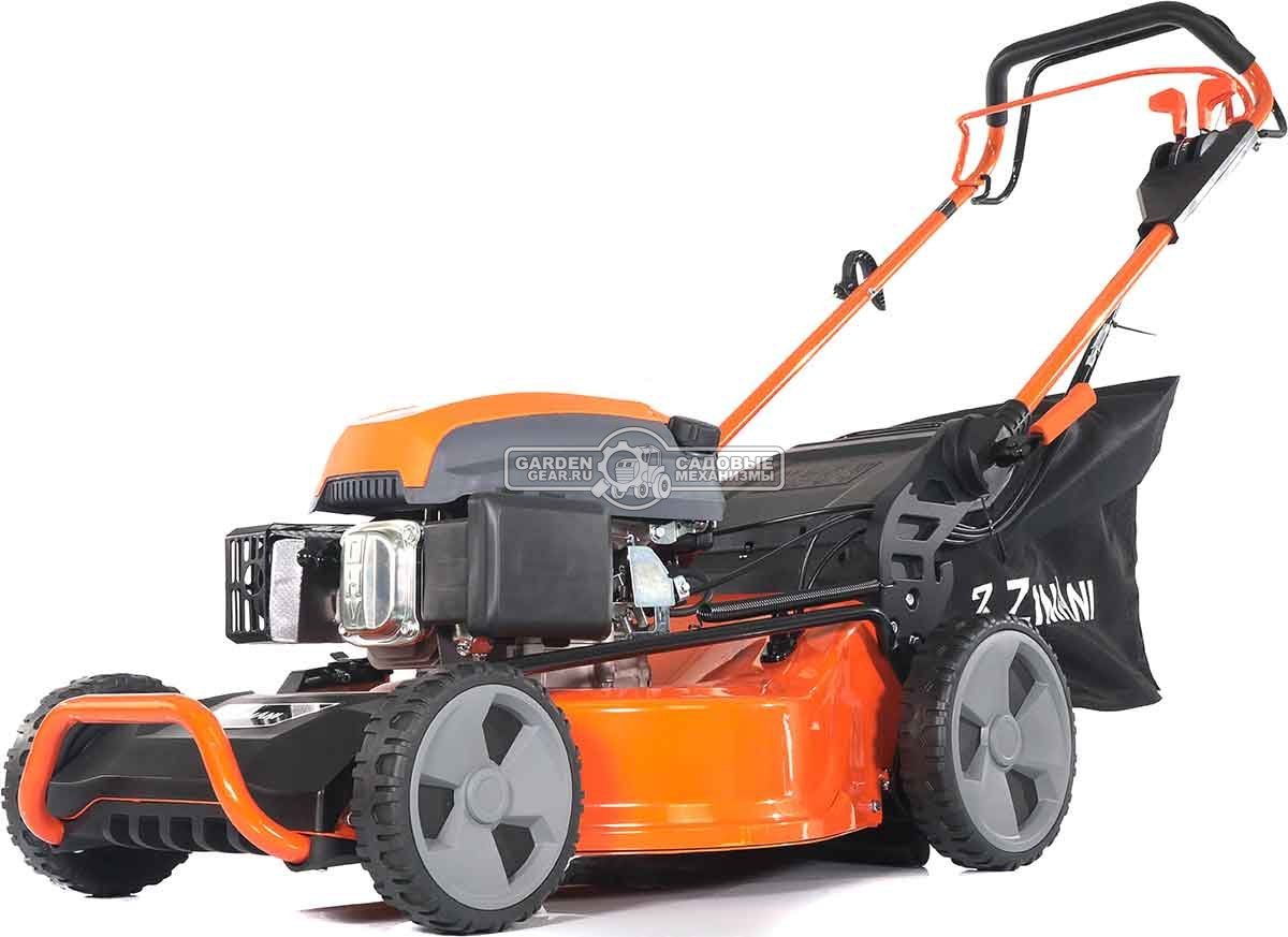 Газонокосилка бензиновая ZimAni LC353V (PRC, 53 см, ZimAni, 196 см3, 3 в 1, 80 л, Quattro Blade, вариатор, 46,5 кг)
