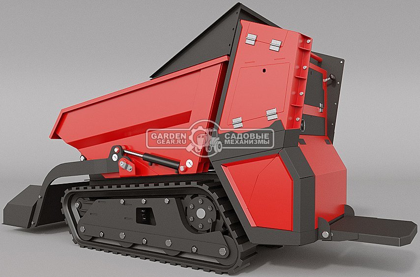 Мини-думпер гусеничный RED RDB-800 Lifan 15 л.с., грузоподъемность до 800 кг., кузов 400 л., 520 кг.