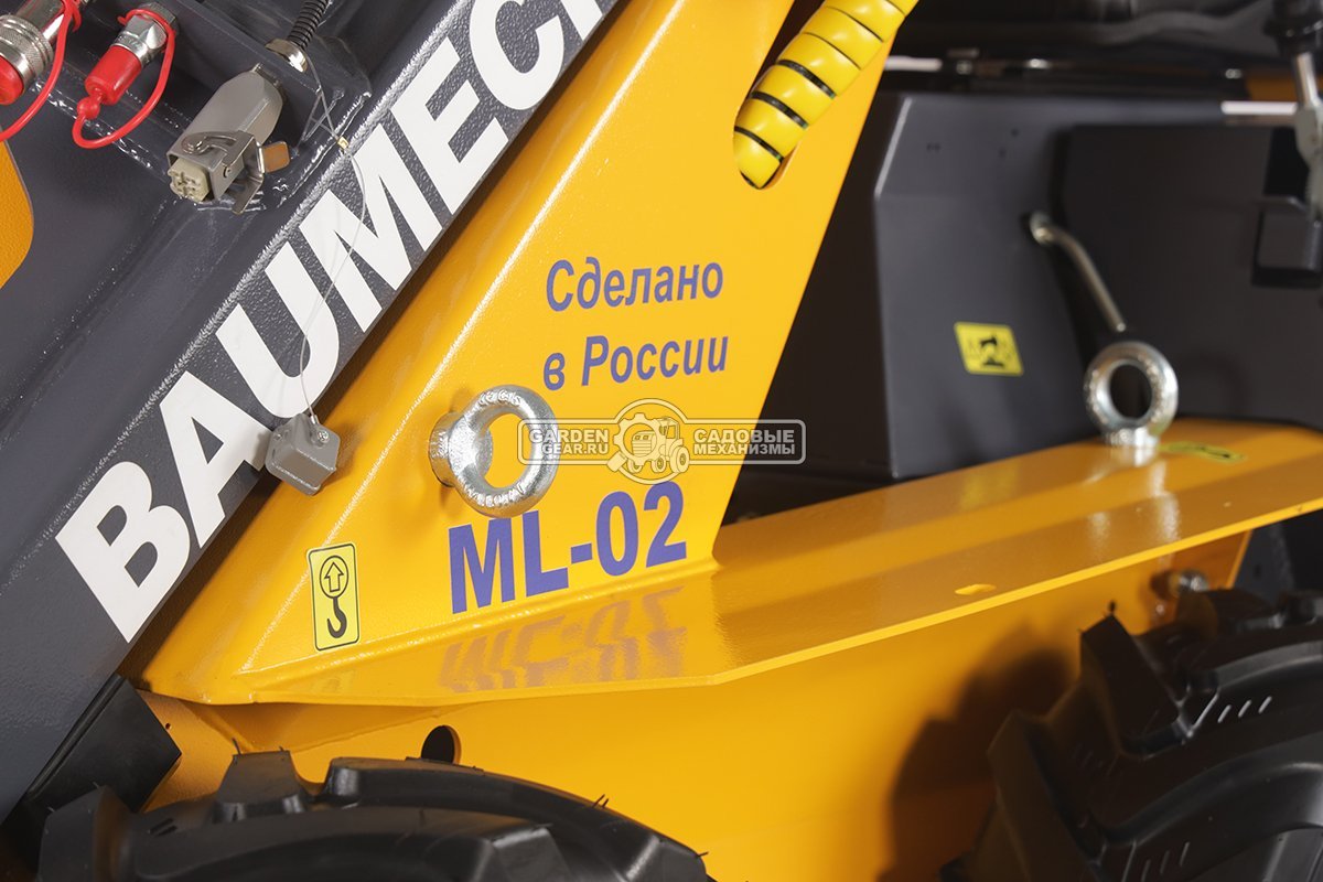 Универсальная машина мини-погрузчик Baumech ML-02 Pro с двигателем Zongshen GB750 EFI V-Twin инжектор
