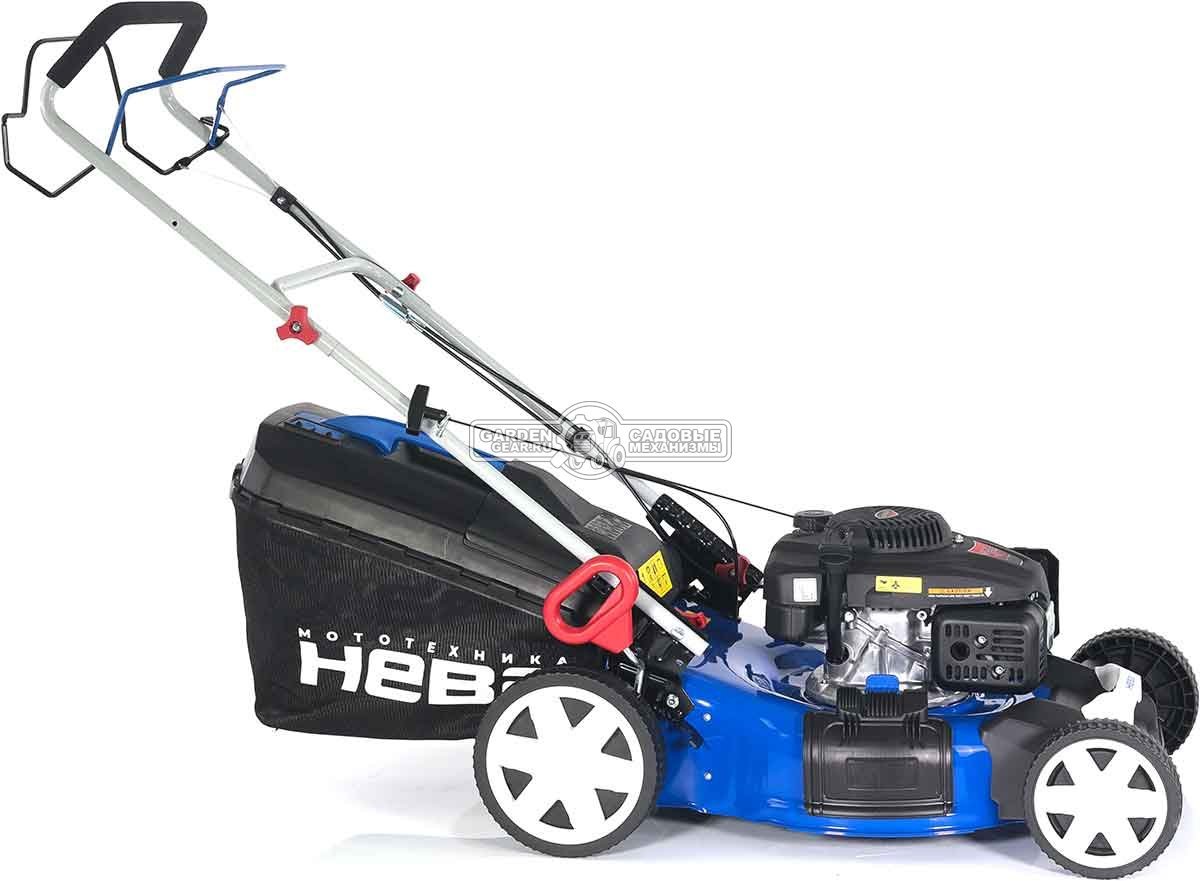 Газонокосилка бензиновая Нева SLP51-LC196 (PRC, 51 см, Нева 196 см3, сталь, 65 л, 3 в 1, 40 кг)