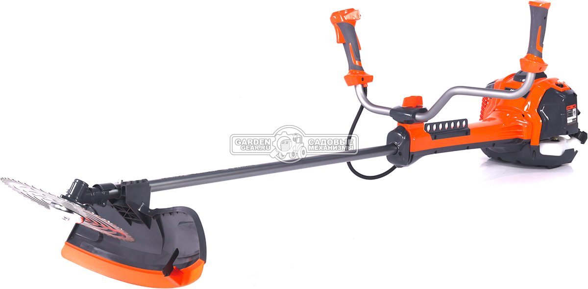 Бензокоса Daewoo DABC 620 Pro Industrial (PRC, 58.2 куб.см., 2.6 кВт/3.5 л.с., леска 3.0 мм + диск 305 мм, T-рукоятка, Easy Start, 10.2 кг)