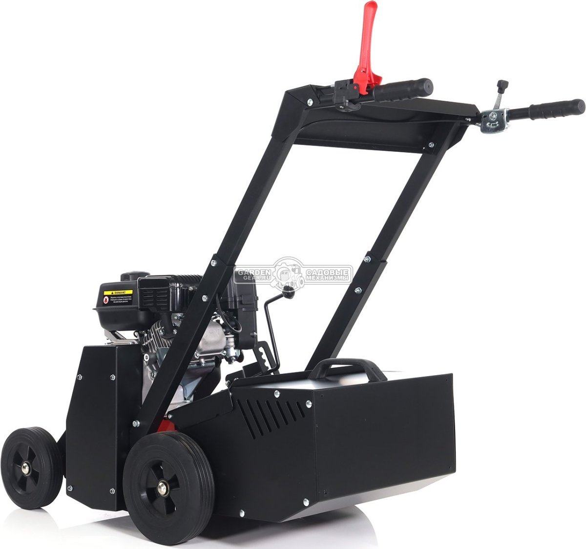 Вертикуттер - аэратор бензиновый Мобил К В50 Про (RUS, 50 см, Мобил К G200FA 196 см3, ножи + пружины, травосборник, 60 кг.)