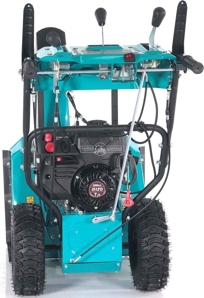 Снегоуборщик Steviman SX-61 (RUS, 61 см, Rato 209 см3, эл/стартер 220В, фара, скорости 6/2, 85 кг)