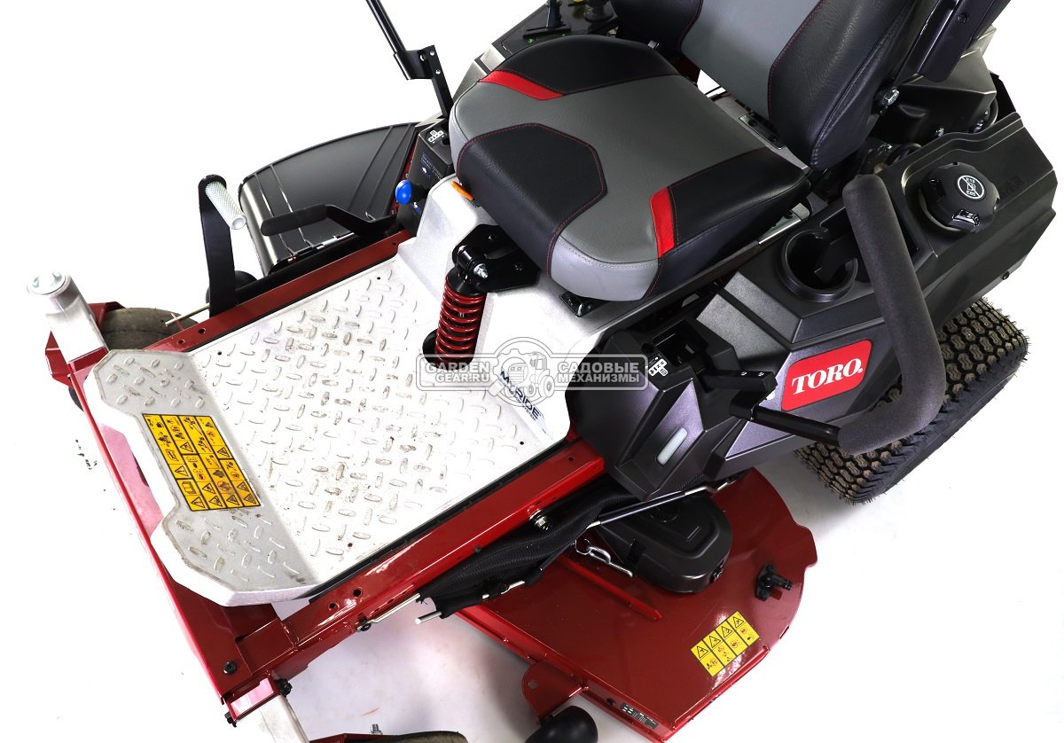 Садовый райдер Toro TimeCutter 74694 с нулевым радиусом разворота (USA, Toro V-Twin, 708 куб.см., гидростатика, ширина кошения 127 см., 288 кг.)