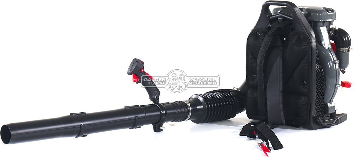 Воздуходувка бензиновая ранцевая EVOline BLG 80 BP (PRC, 79,4 куб.см., 4,5 л.с., 1190 м3/ч, 104 м/с, 11 кг)