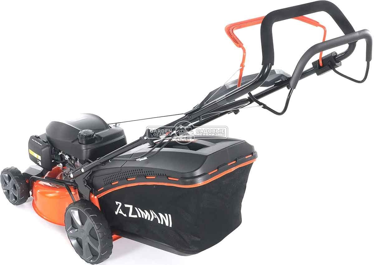Газонокосилка бензиновая ZimAni LC247SH (PRC, 47 см, Honda GCVx145, 145 см3, сталь, 60 л, 3 в 1, Quattro Blade, 29 кг)