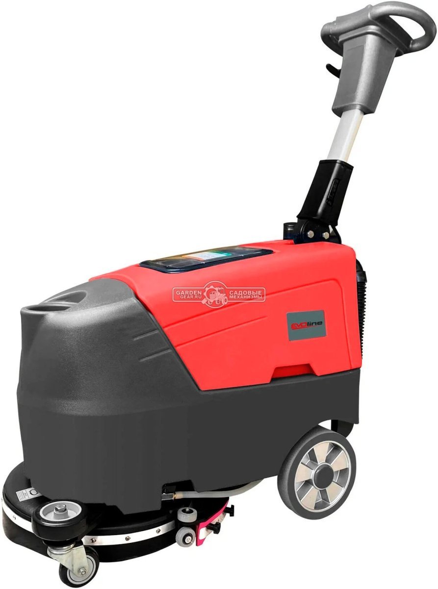 Поломоечная машина аккумуляторная EVOline SDB 380 без АКБ и ЗУ (PRC, 38 см, 25+30 л, 61 кг)