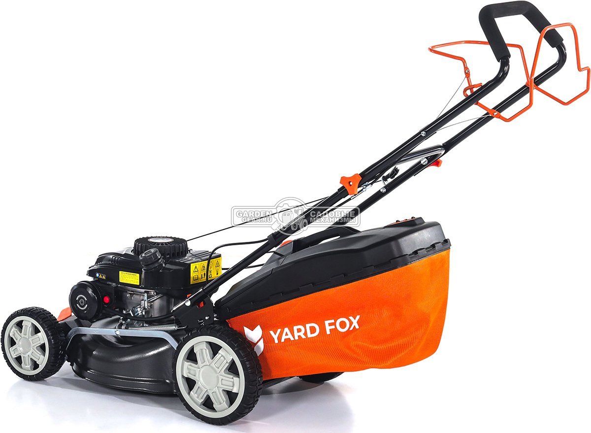 Газонокосилка бензиновая Yard Fox 46S (PRC, 46 см, Zongsheng NP150, 149 см3, сталь, 3 в 1, 60 л, 27.9 кг)