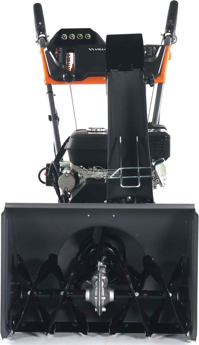 Комбимашина Villartec SW7080E с щеткой 80 см и снегоуборщиком 56 см (PRC, 7,0 л.с., 212 см3, эл/стартер, фара, скорости 5/2, 73 кг)