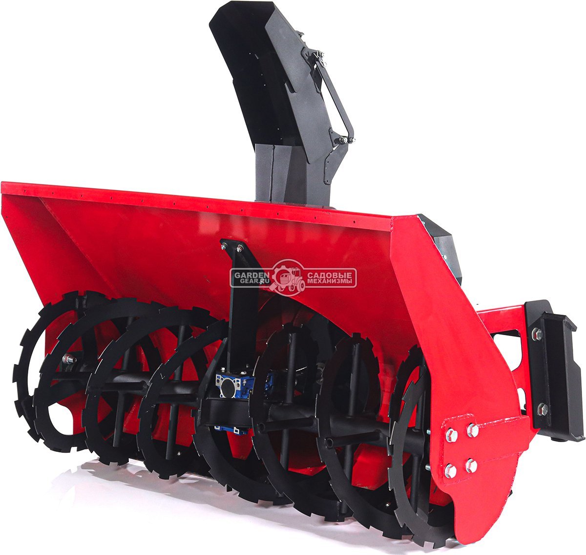 Мини-погрузчик шарнирно сочленённый RED RBF-03 + снегоуборщик + тент + отопитель (Zongshen GB750EFI 30 л.с., до 700 кг., ковш 150 л., 1270 кг.)