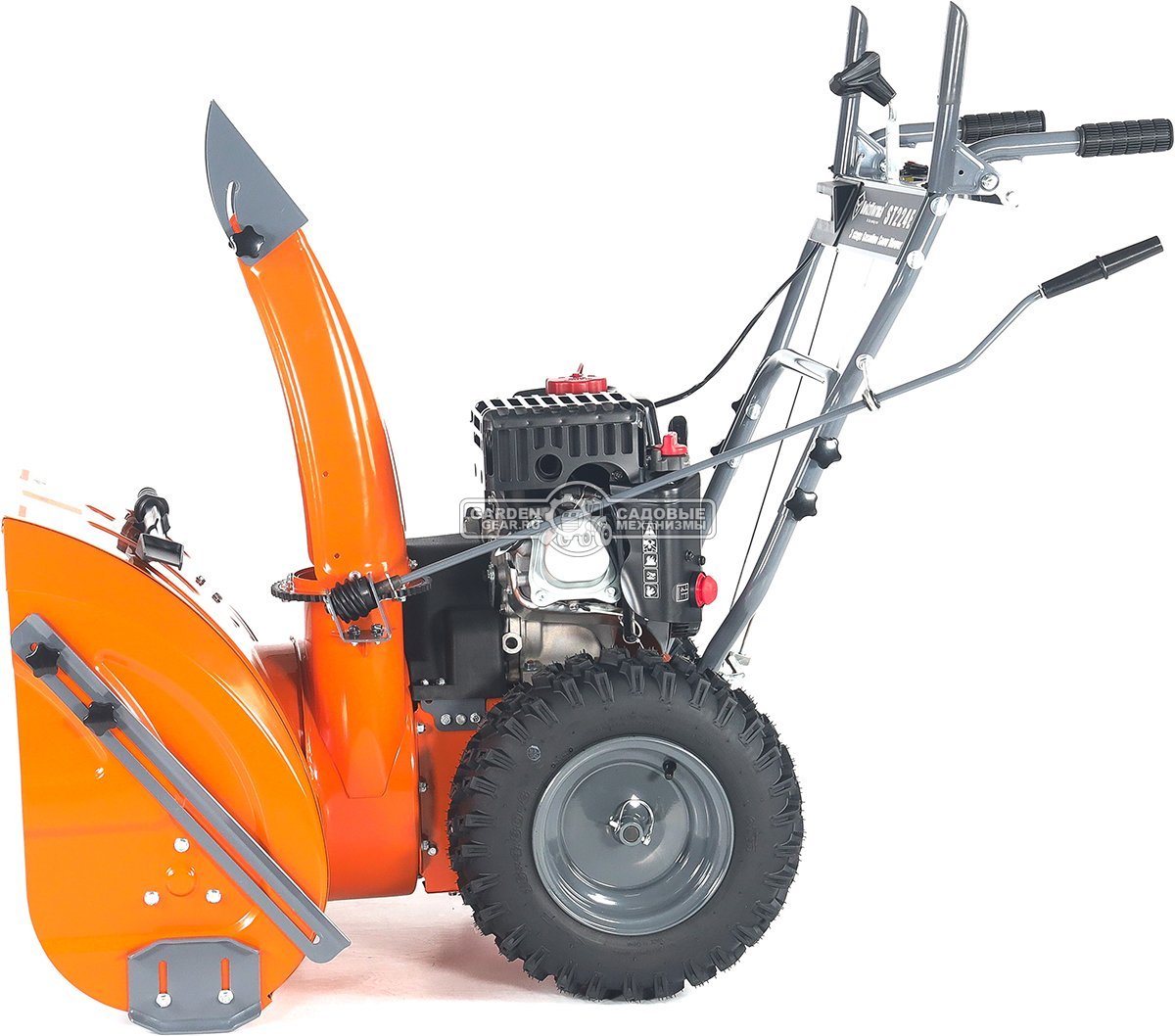 Снегоуборщик Holzfforma ST224E Quattro Auger (PRC, 61 см, LCT Snow Storm 208 см3, эл/стартер 220В, LED фара, скорости 6/2, 76 кг)