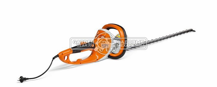 Кусторез электрический Stihl HSE 71 нож 60 см (600 Вт., расстояние между зубьями 36 мм., поворотная рукоятка, 4.1 кг)