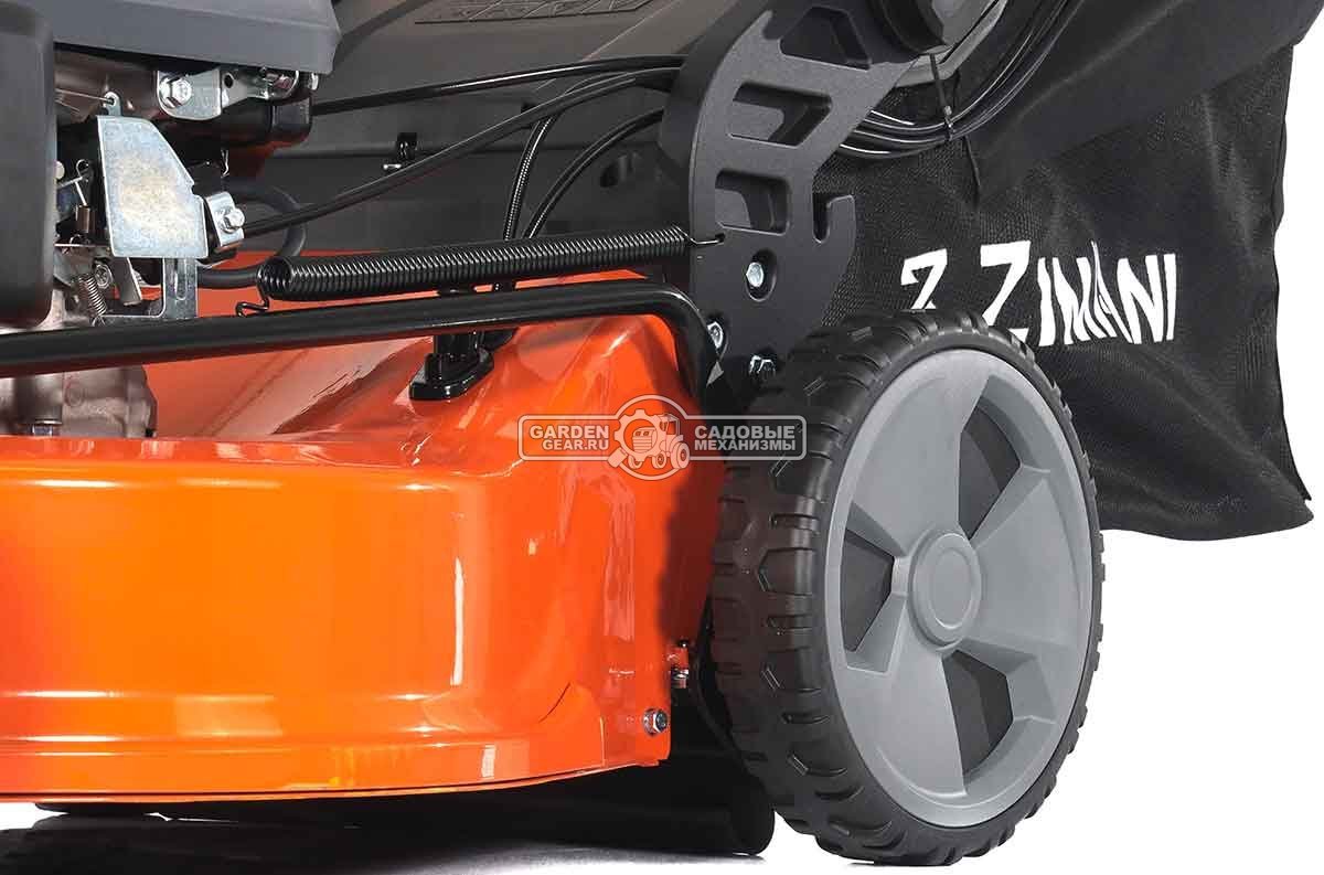 Газонокосилка бензиновая ZimAni LC353V (PRC, 53 см, ZimAni, 196 см3, 3 в 1, 80 л, Quattro Blade, вариатор, 46,5 кг)