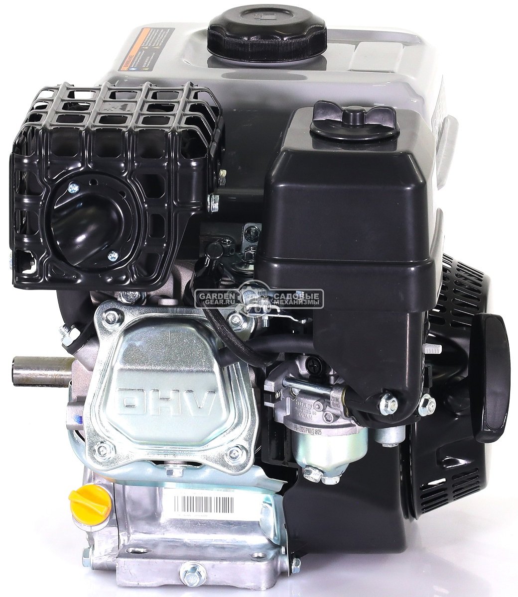Бензиновый двигатель Zongshen GB200S (PRC, 6,5 л.с., 196 см3, D=20 мм L= 53 мм, вал - цилиндр, 15,5 кг.)