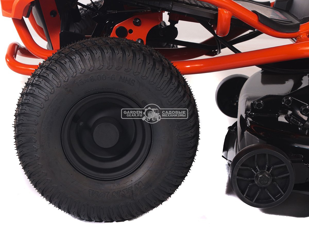 Садовый минирайдер Yard Fox T 96 SB аккумуляторный (PRC, 56В, 50 Ач LFP/Li-ion, 96 см, LED фара, мульчирование, 210 кг)