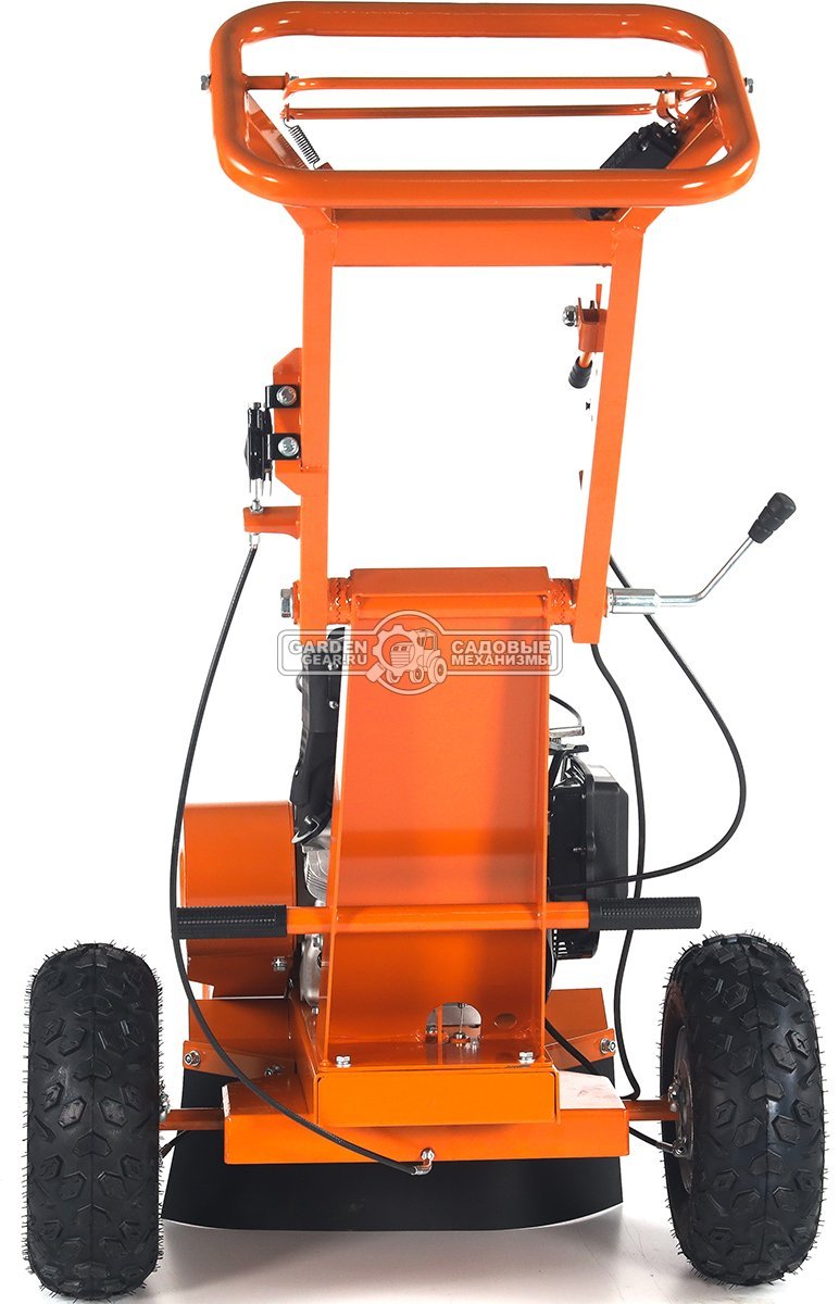 Измельчитель пней ZimAni SG350E PRO с эл/стартером (PRC, Loncin, 420 см3, Greenteeth blade, диаметр фрезы 300 мм, 104 кг)