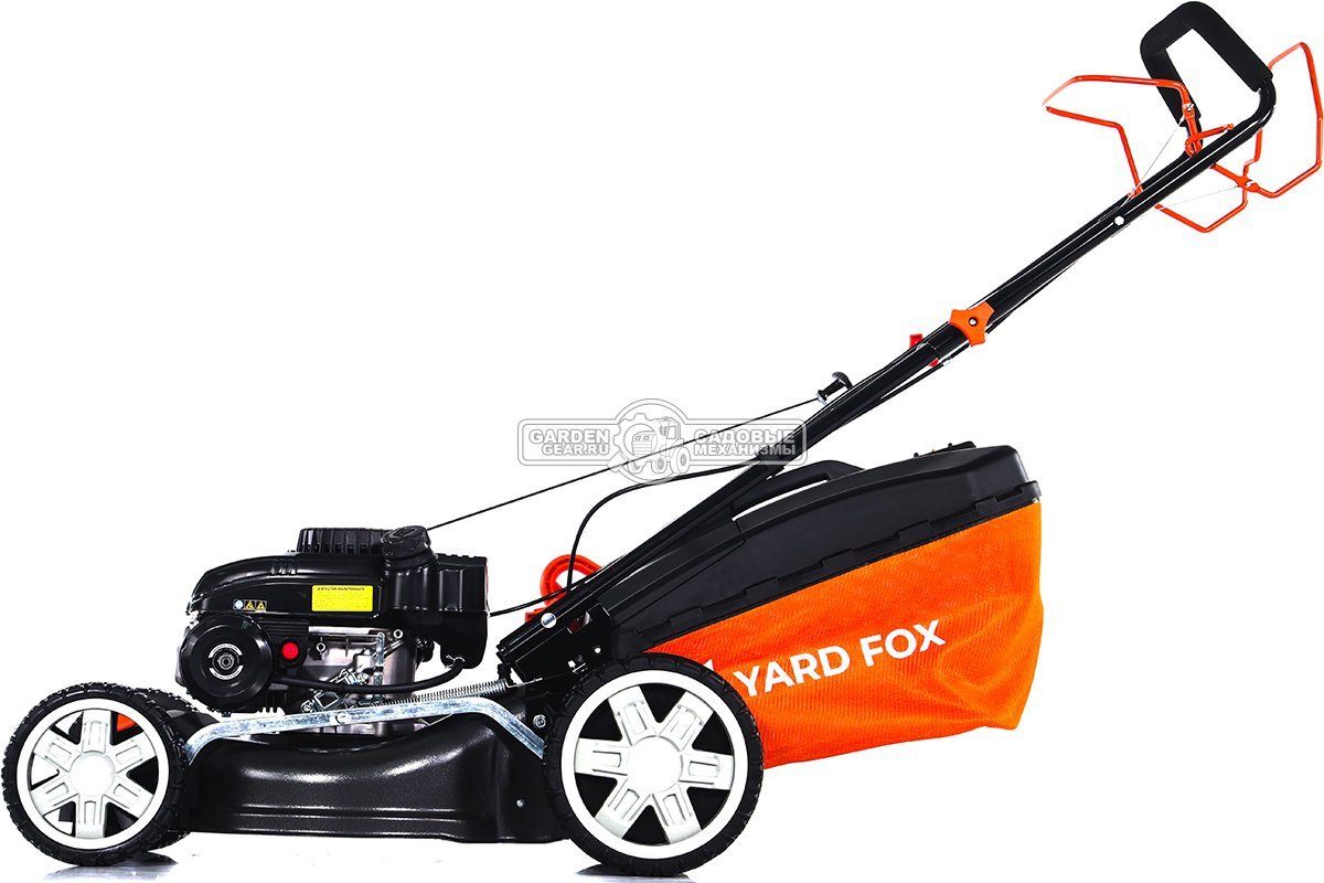 Газонокосилка бензиновая Yard Fox 46S (PRC, 46 см, Zongsheng NP150, 149 см3, сталь, 3 в 1, 60 л, 27.9 кг)