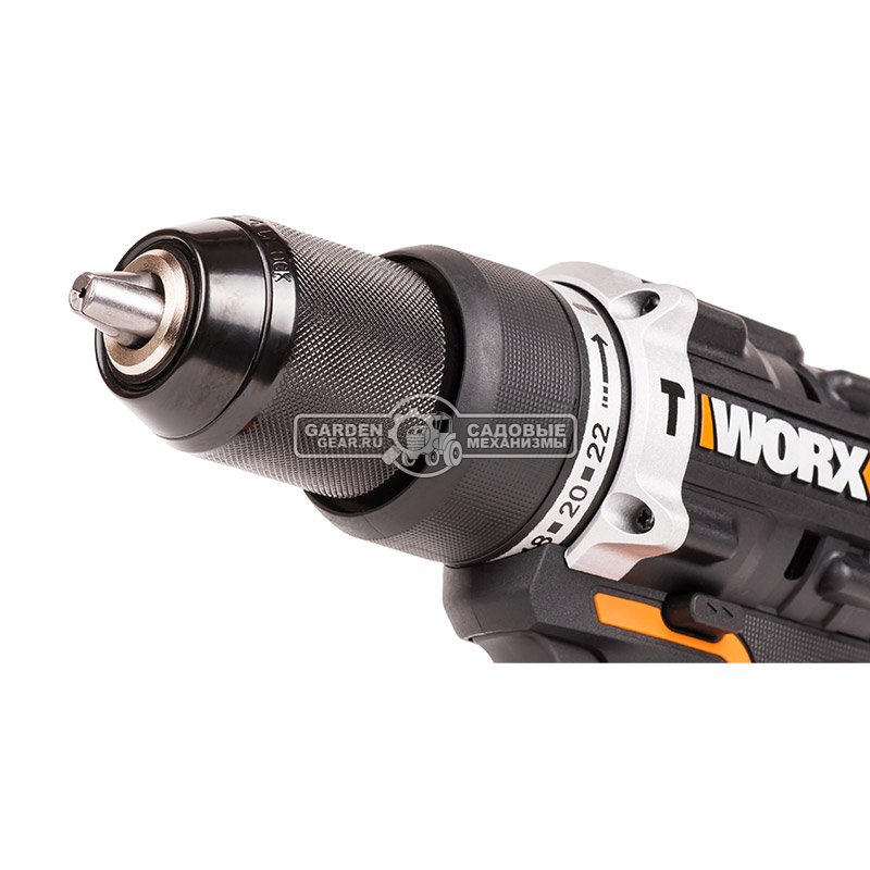 Дрель - шуруповерт ударная аккумуляторная Worx WX352.9 без АКБ и ЗУ (PRC, 20В, BL, 60 Нм, 1.0 кг)