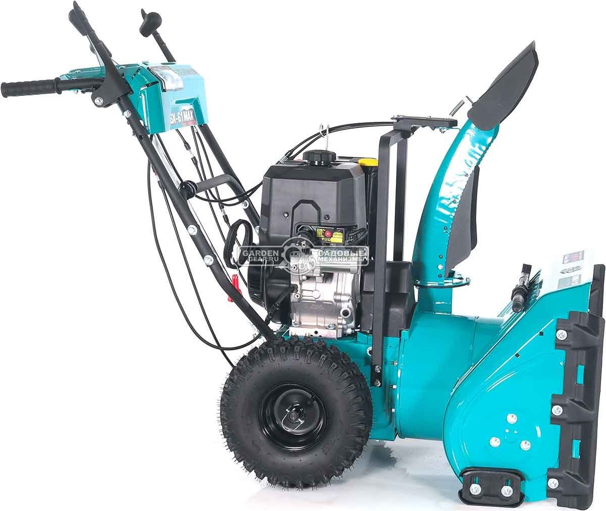 Снегоуборщик Steviman SX-61 Max (RUS, 61 см, Rato 301 см3, эл/стартер 220В, фара, скорости 6/2, 87 кг)