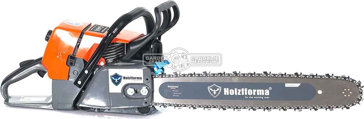 Бензопила Holzfforma G466 20" (PRC, 76,5 куб.см., 4,5 кВт/6,0 л.с., 3/8", 1,6 мм., 72E, 6,5 кг.)