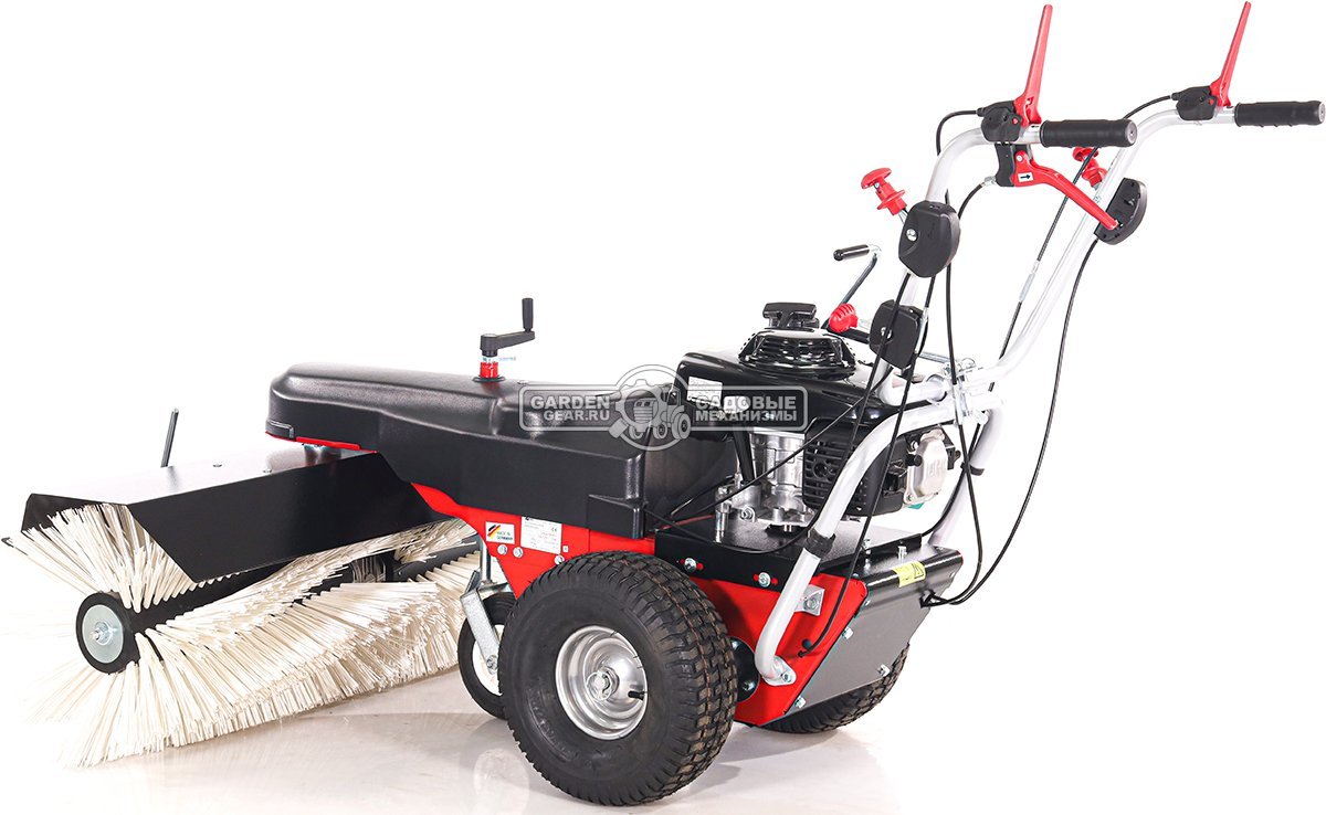 Подметальная машина Limpar 120 Pro с щеткой для снега и грязи (GER, Honda GXV 160, 163 куб.см, ширина 120 см, диаметр 40 см, 5 вперед/1 назад, 98 кг.)