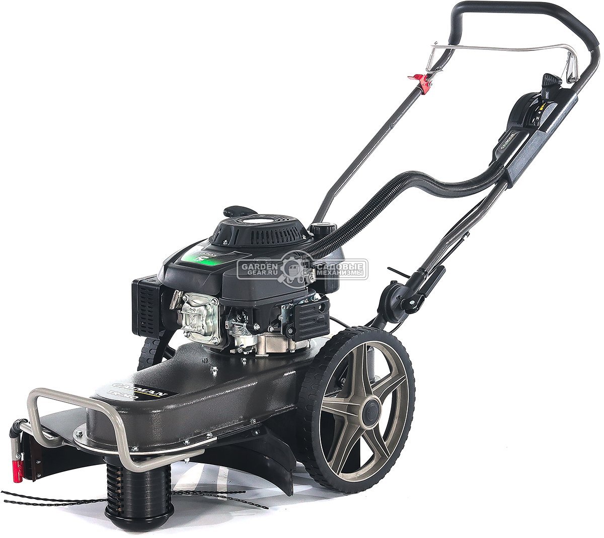 Профессиональный колесный триммер Caiman Trimo 60CP (RUS, Caiman Green Engine, 196 куб.см., 56 см., 42.3 кг.)