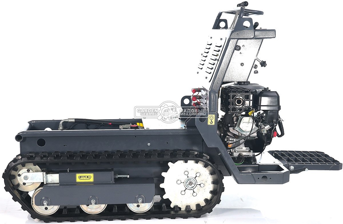 Универсальное гусеничное шасси Baumech под модуль ML-01 или GT-1000 с двигателем Zongshen GB460E с платформой оператора (с электропакетом)