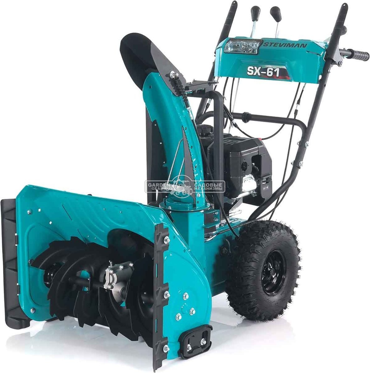 Снегоуборщик Steviman SX-61 (RUS, 61 см, Rato 209 см3, эл/стартер 220В, фара, скорости 6/2, 85 кг)