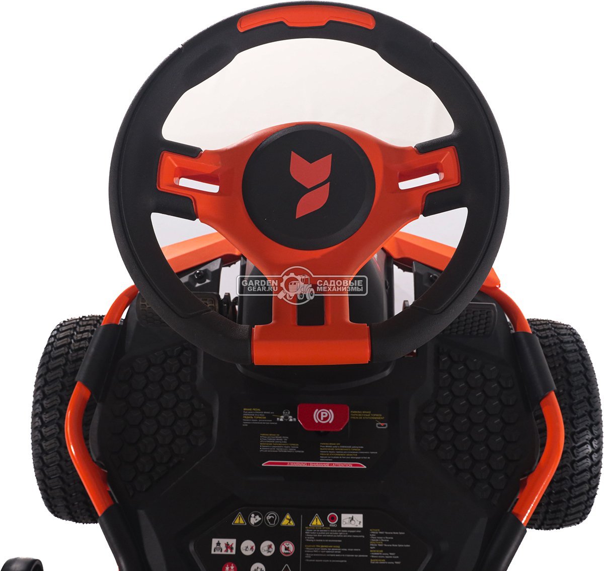 Садовый минирайдер Yard Fox T 96 SB аккумуляторный (PRC, 56В, 50 Ач LFP/Li-ion, 96 см, LED фара, мульчирование, 210 кг)