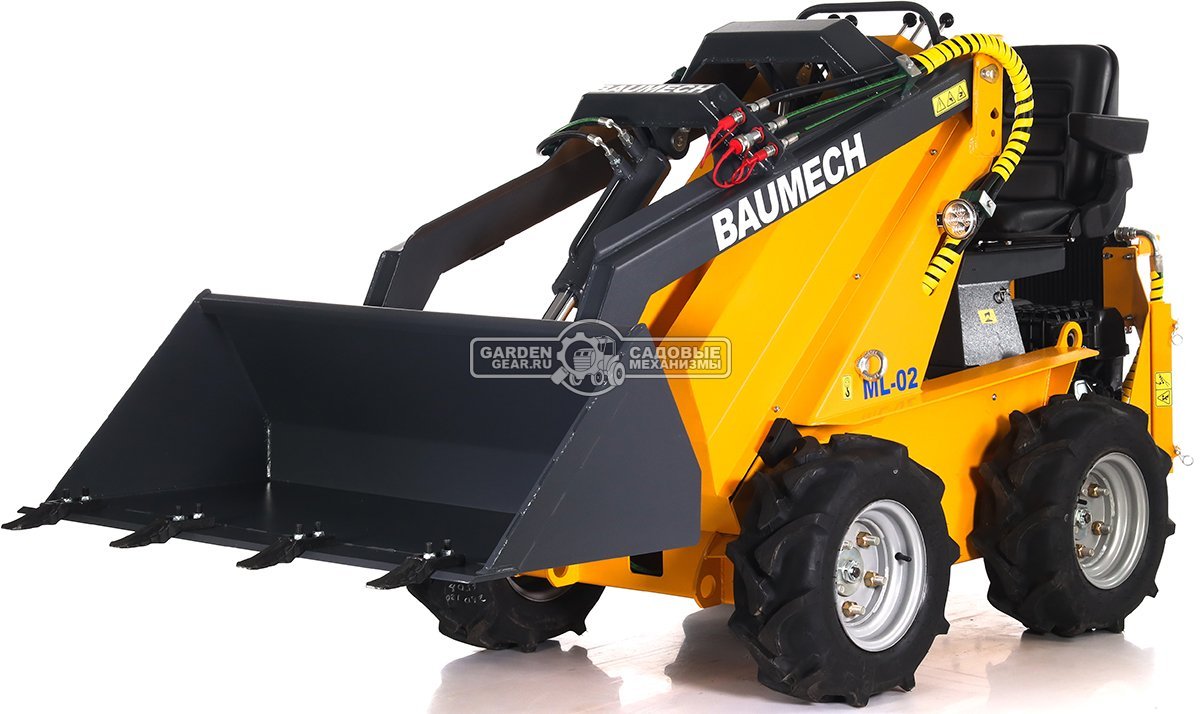 Ковш универсальный Baumech 110 см., объём 130 л. с зубьями 67 кг.