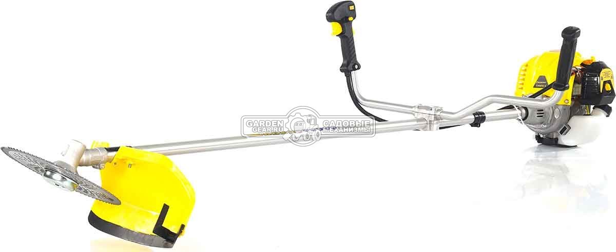 Бензокоса Champion T394FS-2 4-х тактная (PRC, 38.9 см3, 1.2 кВт/1.63 л.с., диск 80Т/255 + леска 2.4 мм, неразборная, 7.7 кг)
